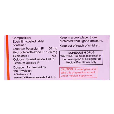 Alsartan H Tablet 10's Price, Uses, Side Effects, Composition - Apollo ...