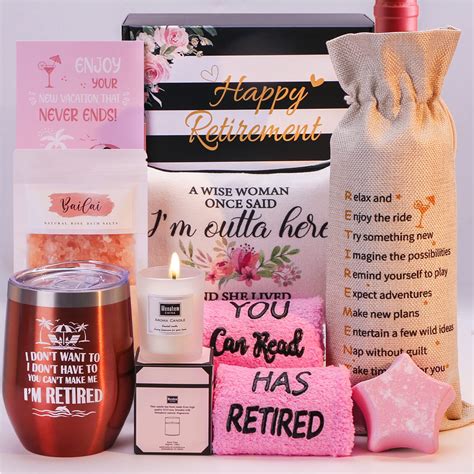 Snapklik.com : Retirement Gift For Woman 2025, Happy Retirement Gifts ...
