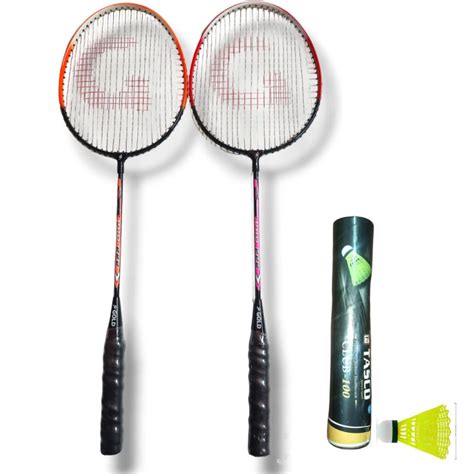 Morex Badminton Rackets Pack of 2 (Cover Included) Multicolour with ...