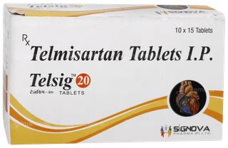 Telsig 20mg Tablet 15: Uses, Side Effects, Price & Substitutes
