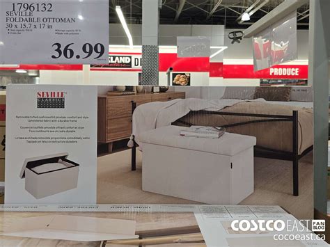 1796132 SEVILLE FOLDABLE OTTOMAN 30 x 15 7 X 17 IN 36 99 - Costco East ...