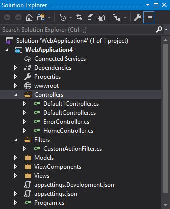 Image result for IActionFilter .Net Core MVC English