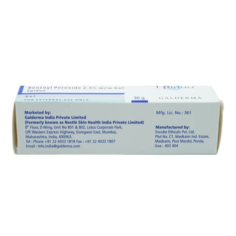 Epiduo Gel | Uses, Side Effects, Price | Apollo Pharmacy