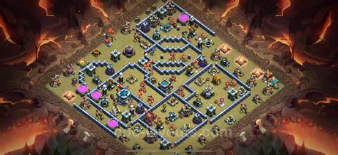 Best Max Levels War Base TH13 with Link 2025 - Town Hall Level 13 CWL ...