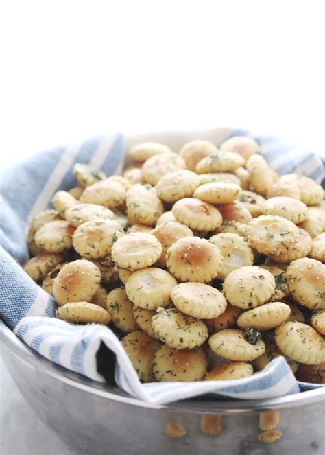 Ranch Seasoned Oyster Crackers - Aimee Mars