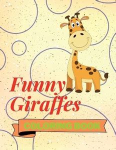 Funny Giraffes Coloring Book: Buy Funny Giraffes Coloring Book by Aura ...