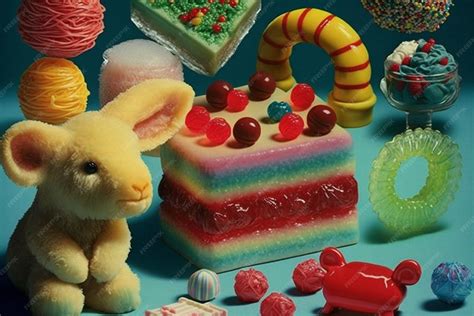 Premium AI Image | There are many different types of candy bars and ...