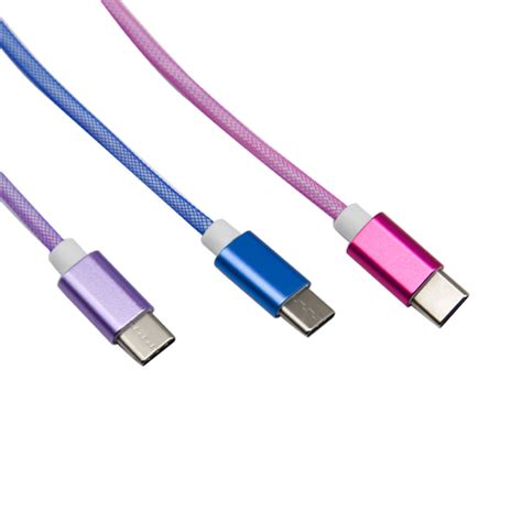 USB2.0 AM TO TYPE-C 成型装铝壳尼龙线_USB 数据线_定制中心_产品中心_东莞市金比莱通讯科技有限公司