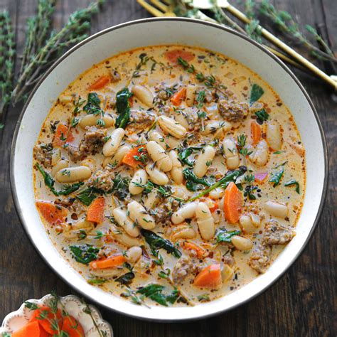 Sausage White Bean Soup - Julia's Album