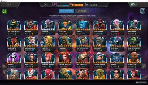 Selling - 1 Mil Hero-rating MCOC account with 7* Bullseye, Hulk ...