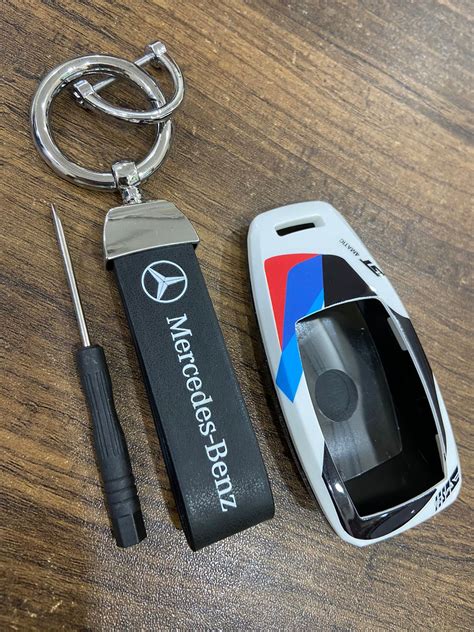 Smart Key Fob Case Mercedes-Benz EQC - Mercedes Benz Key cover White ...