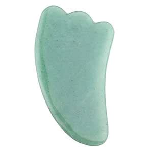 Jovivi Gua Sha Scraping Massage Tool, Natural Rose Quartz/Green ...