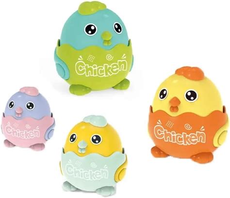 Buy URBAN TOYS Press & Go Chicken Toy for Toddlers: Fun & Engaging Baby ...