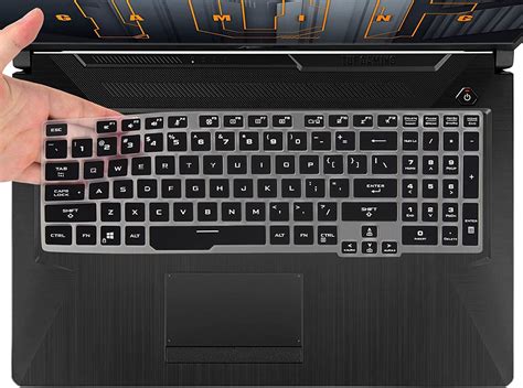 RAYA Silicone Keyboard Cover for 2021 ASUS TUF Gaming A15 F15 15.6inch ...