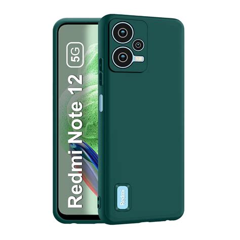 CEDO Redmi Note 12 (5G) Back Cover | Camera Bump Protection & Inner ...