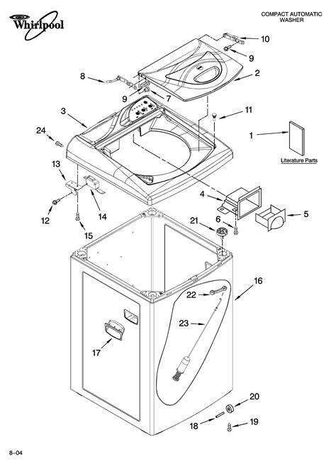 Whirlpool Cabrio Washer Disassembly