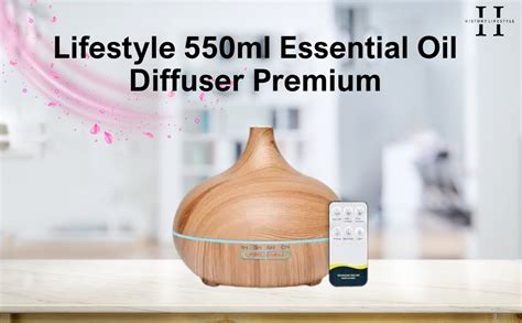 History Lifestyle 550ml Essential Oil Diffuser Premium 5 in 1 ...