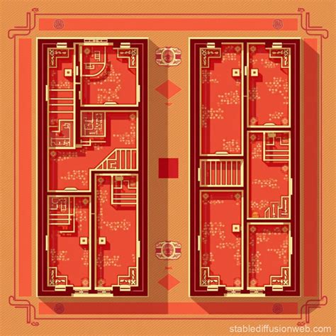 Chinese Style Floor Plan | Stable Diffusion Online