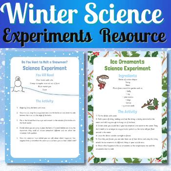 Winter Science Experiments 的图像结果