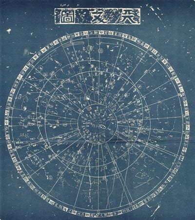 整天扒星座 你看过中国古星图吗--中国数字科技馆