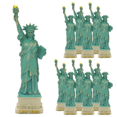 Buy City-Souvenirs (12 Pack) New York City Party Supplies, 4" Statue of ...