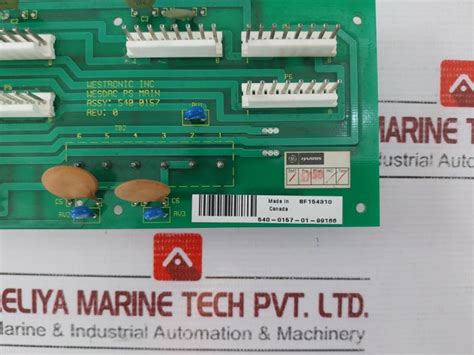 Westronic 540-0157 Wesdac Ps Main Printed Circuit Board – Aeliya Marine