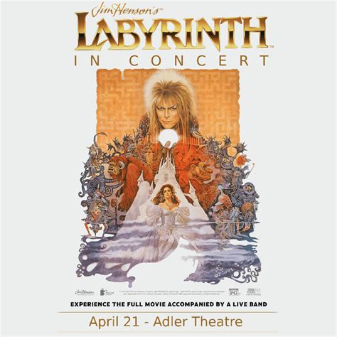 Labyrinth: In Concert Coming To Iowa's Adler Theatre In April 2025 ...