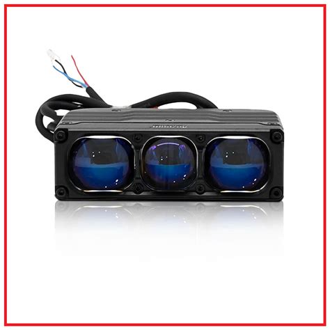Aozoom W5 Dual Beam External Led Lamp || 3-lens Auxiliary Light ALZD-0