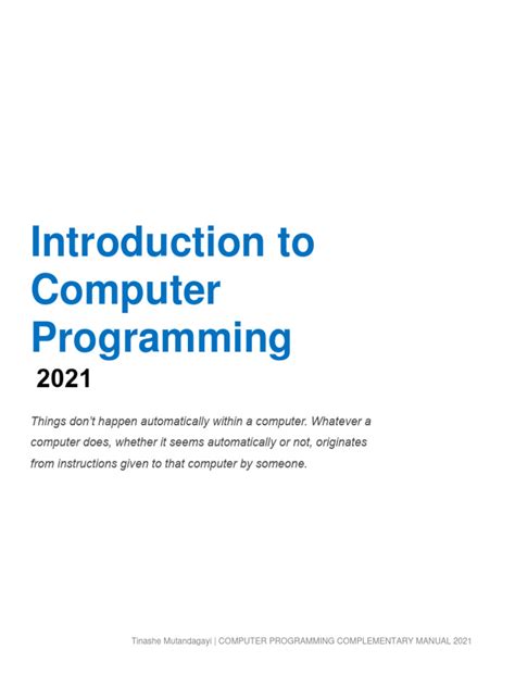 Computer Programming Languages PDF 的图像结果