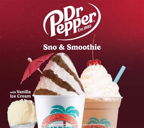 Bahama Buck's Menu - Shaved Ice & Snow Cones | Bahama Buck's