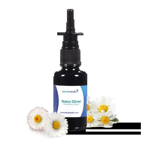 Colloidal Silver Nasal Spray | Tetra Silver | Antibacterial | Antiviral | Antifungal