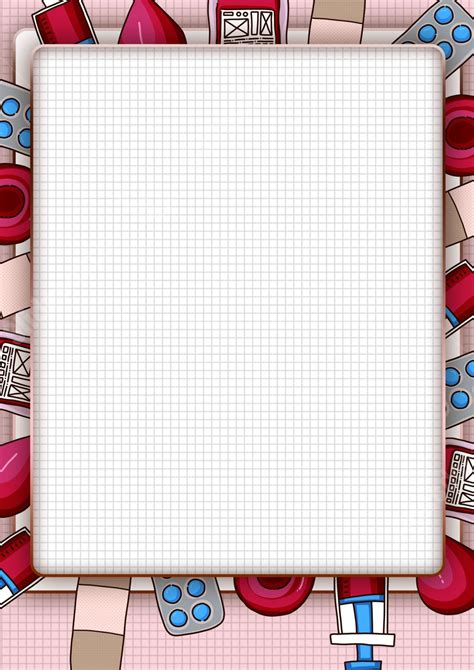 World Blood Donor Day Celebration Simplified Page Border Background Word Template And Google ...