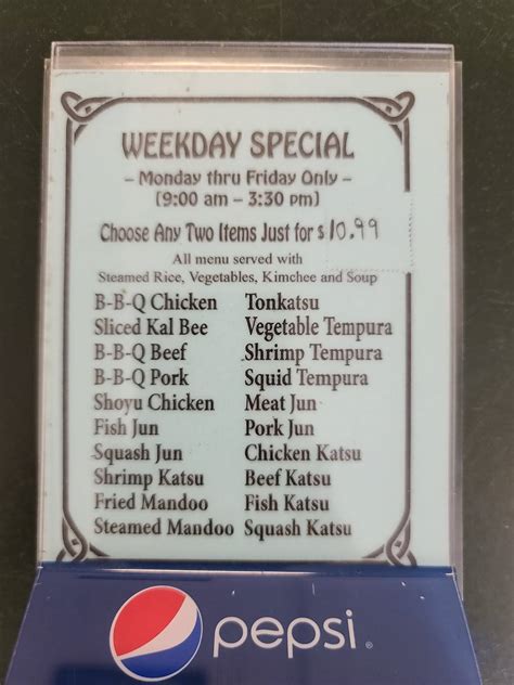 Menu at Kim Chee 1 Restaurant, Kaneohe, 46-010 Kamehameha Hwy