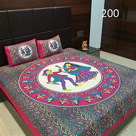 Shutter Green 144 TC 100% Cotton Comfort Rajasthani Jaipuri Traditional ...