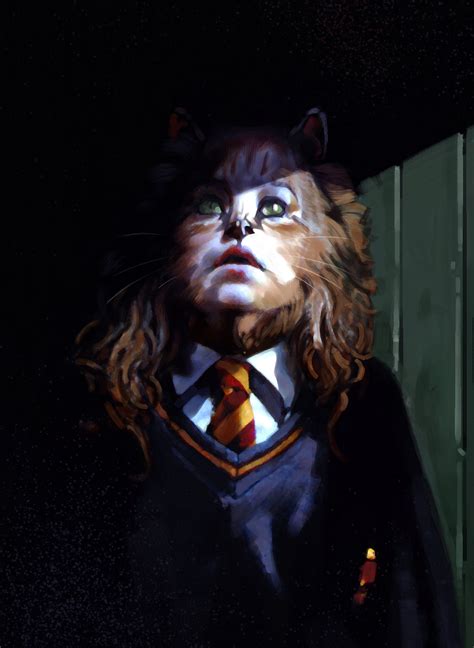 Harry Potter And The Chamber Of Secrets Hermione Cat