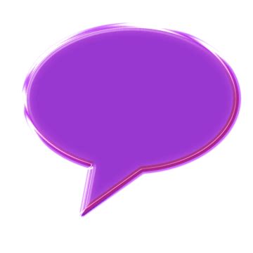 Purple Shiny Chat Speech Bubble, Purple, Speech, Bubble PNG Transparent ...