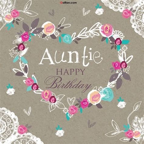 Happy Birthday Card For Aunt at Donna Willey blog