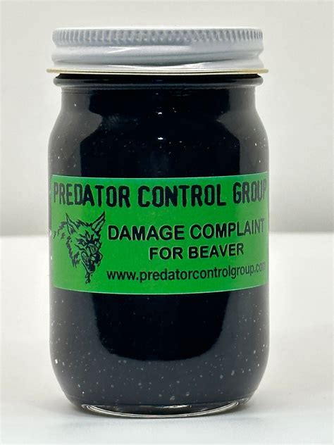 Damage Complaint Beaver Lure – Predator Control Group
