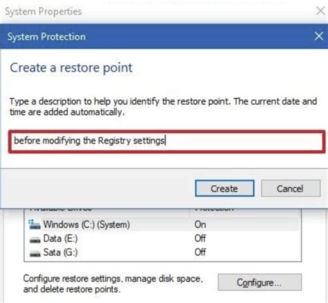 Image result for System Protection Restore Errors