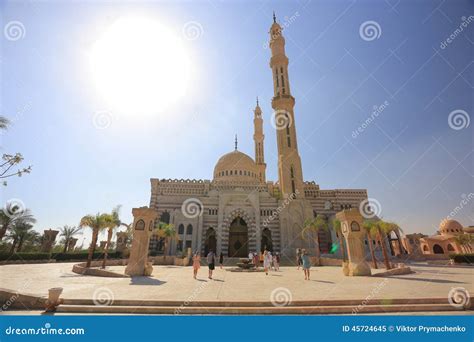 Mosque Al Mustafa in Sharm El Sheikh in Egypt Editorial Image - Image ...