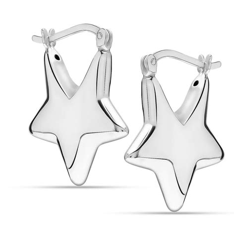Buy 925 Steling Silver Classic Minimalist Aesthetic Handmade 3D Star ...