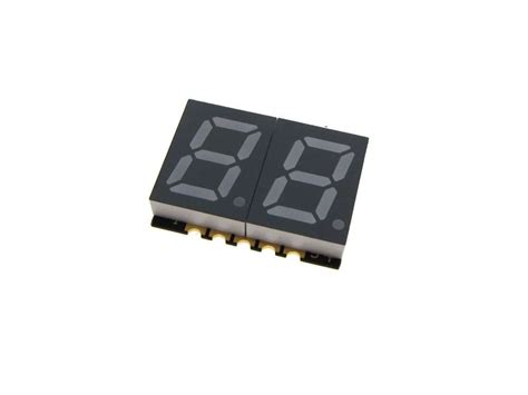 0.39" 2 Digit 7-Segment LED Display SMD Surface Mount common anode ...
