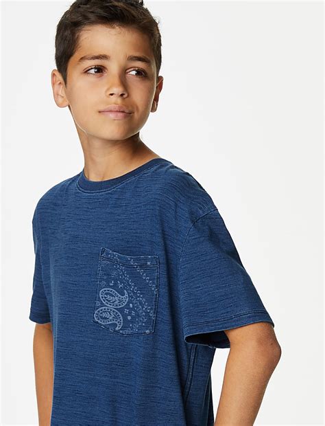 Buy Pure Cotton T-Shirt (6-16 Yrs) at Marks & Spencer