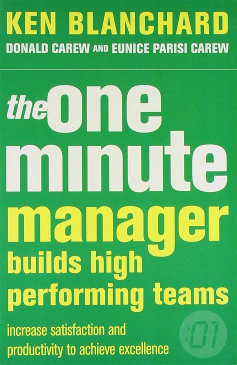 The One Minute Manager Builds High Performing Teams | Blanchard, Ken