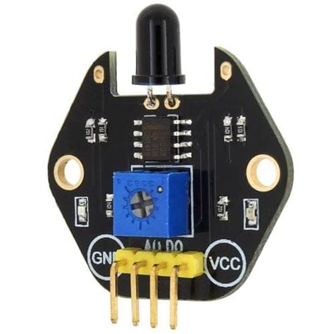 LandaTianrui LDTR-RM02 Flame Detection Sensor Module for Arduino(Black ...