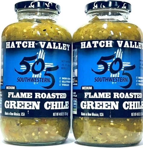 Amazon.com : 505 Southwestern Hatch Valley Diced Green Chiles, 40 Ounce ...
