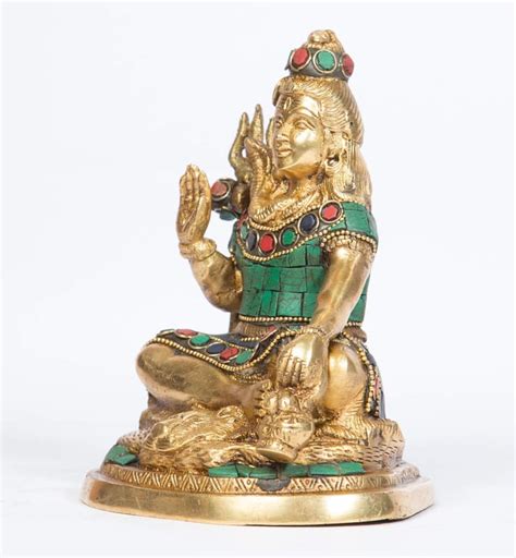 Arihant Craft Hindu God Shiva Idol Lord Shiva Statue Mahadev Sculpture ...