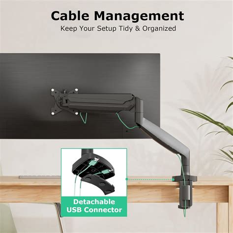 HIPPOFLEX Single Monitor Desk Mount for 13-35 inch Ultrawide India | Ubuy