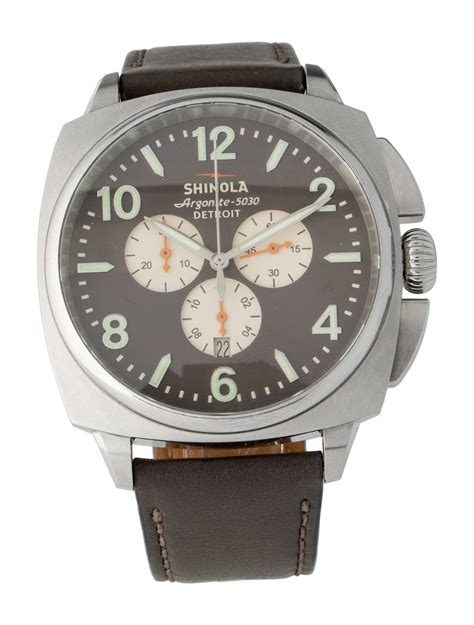 Shinola The Brakeman Chronograph Watch - 1100161 | The RealReal