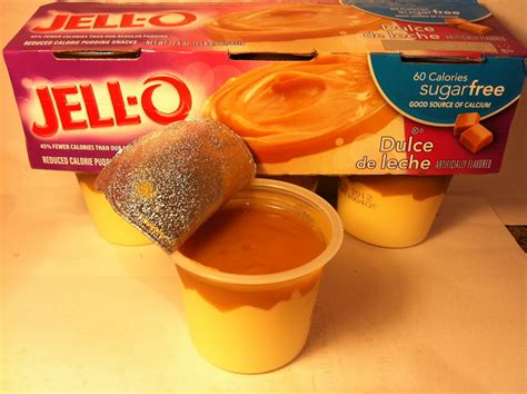 Crazy Food Dude: Review: JELL-O Sugar Free Dulce De Leche Pudding